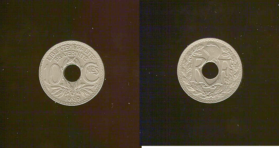10 centimes Lindauer 1919 vUnc
